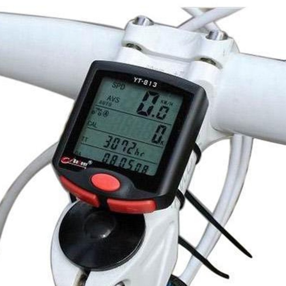 Wireless Bike Cycling Bicycle Computer Odometer Backlight LCD Speedometer Riding Accessories