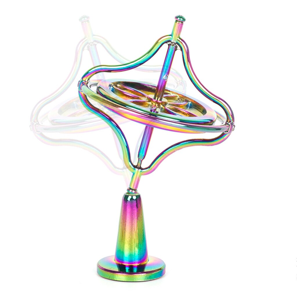 Kleurrijke Creatieve Wetenschappelijke Educatief Legering Vingertop Precisie Gyroscoop