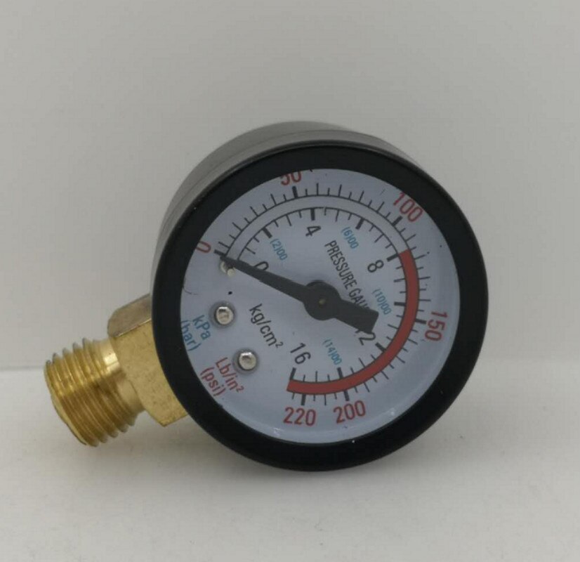 Vacuum Manometer Mini Dial Air Vacuum Pressure Gauge M14X1.5 Can be used for pressure reducing valves