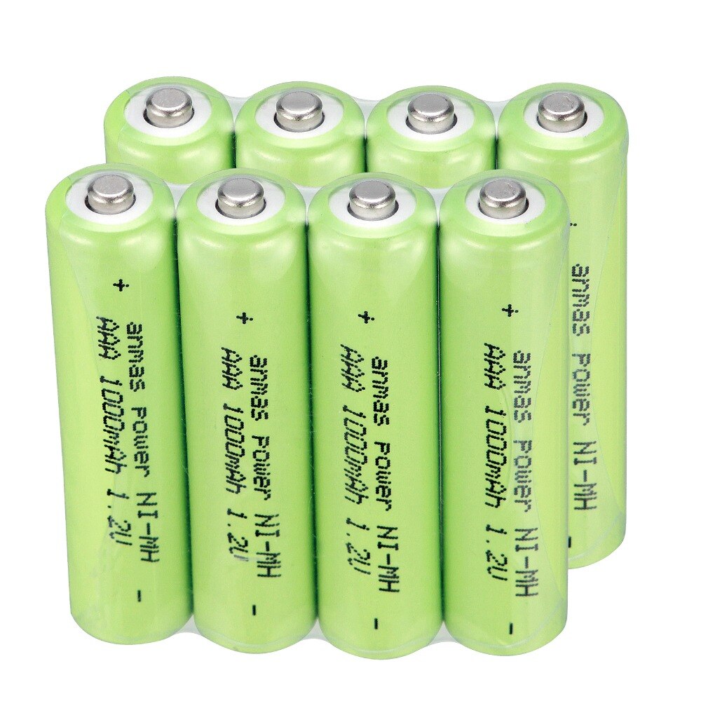 4/8/12/16Pcs Anmas Power 1.2V AAA Batterijen 3A 1000mAh Oplaadbare Batterij ni-mh batterijen AAA batterij oplaadbare