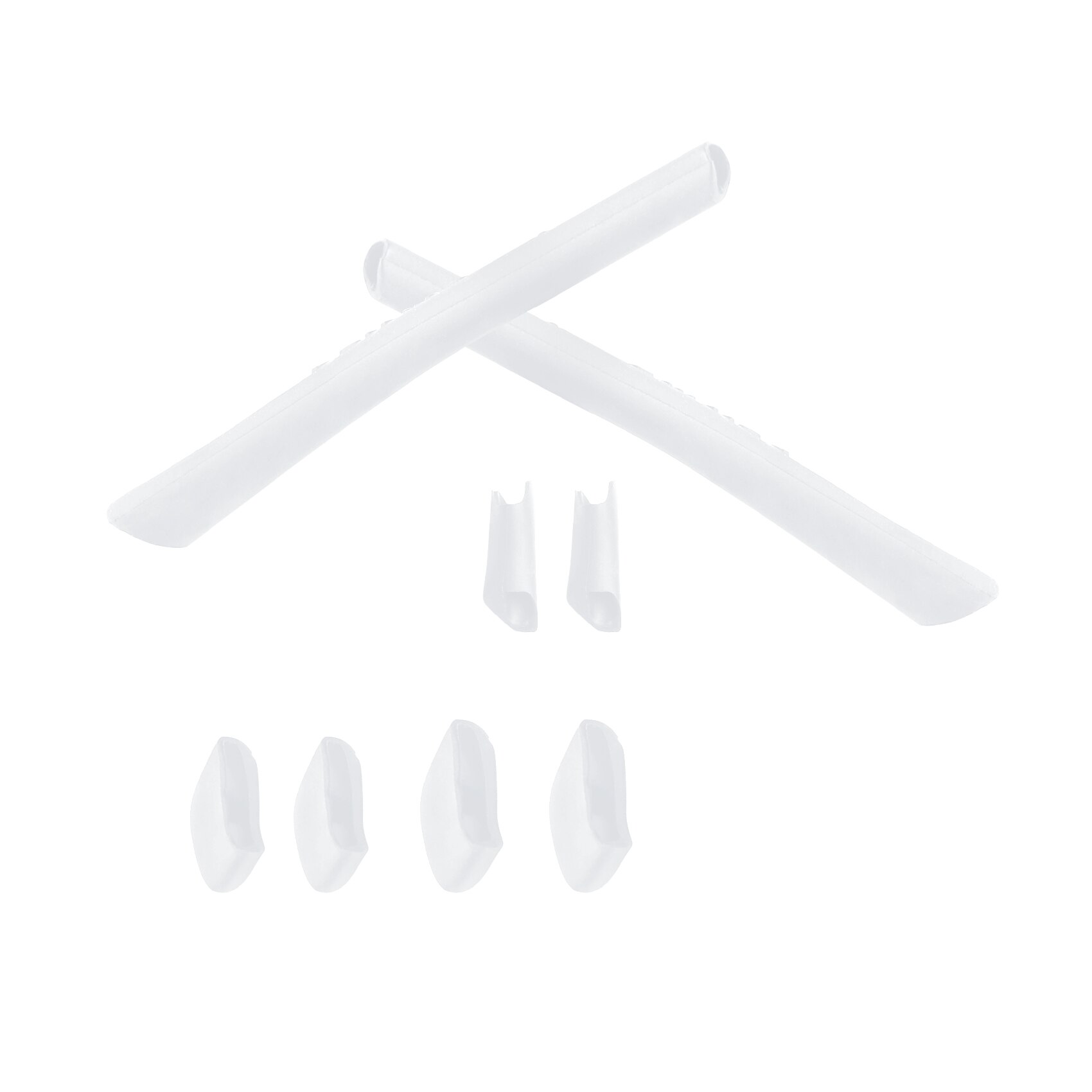 Lentes de substituição polarizadas smartvlt para óculos de sol oakley half jacket xlj-várias opções: White Kit