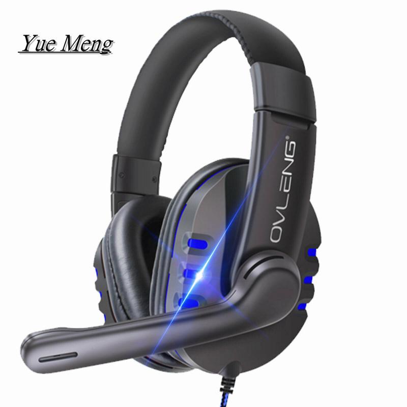 Portable 3.5mm Over-ear Gaming Headset Stereo Sound Headphone For PS4/Nintendo Switch/Xbox One/Laptop Gaming Headphone