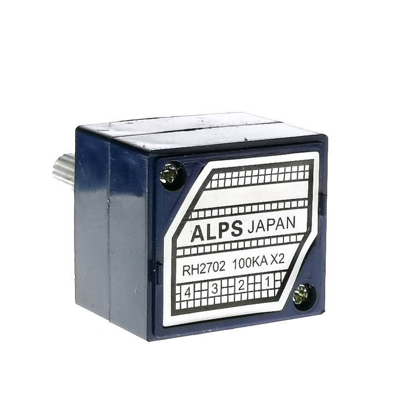 5PCS RH2702 50K 100K 250K Rotary Potentiometer RK27 250KAX2 8PIN FOR Amplifier Audio Volume Control Pot Stereo