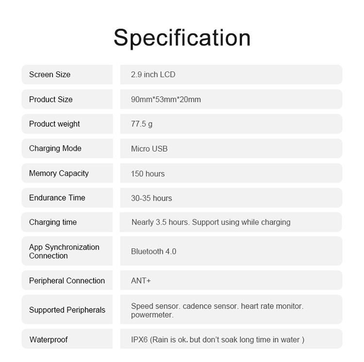 CYCPLUS M1 Bike GPS computer bicycle Computer Speedmeter wireless cycling Stopwatch