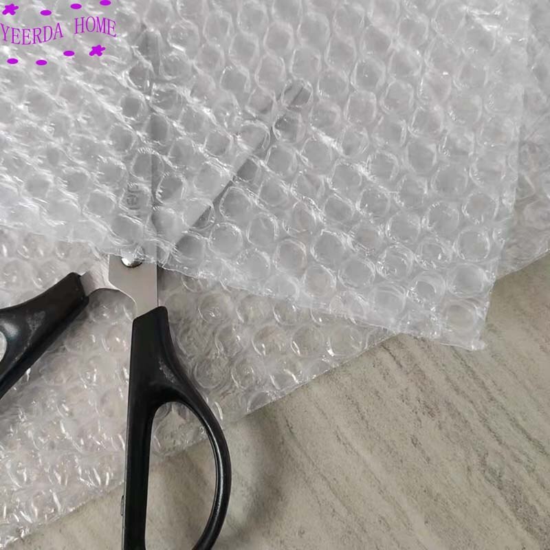 Thick Packaging bubble film roll thickened anti pressure pad express bubble paper Mail box filler Fragile packaging bubble film