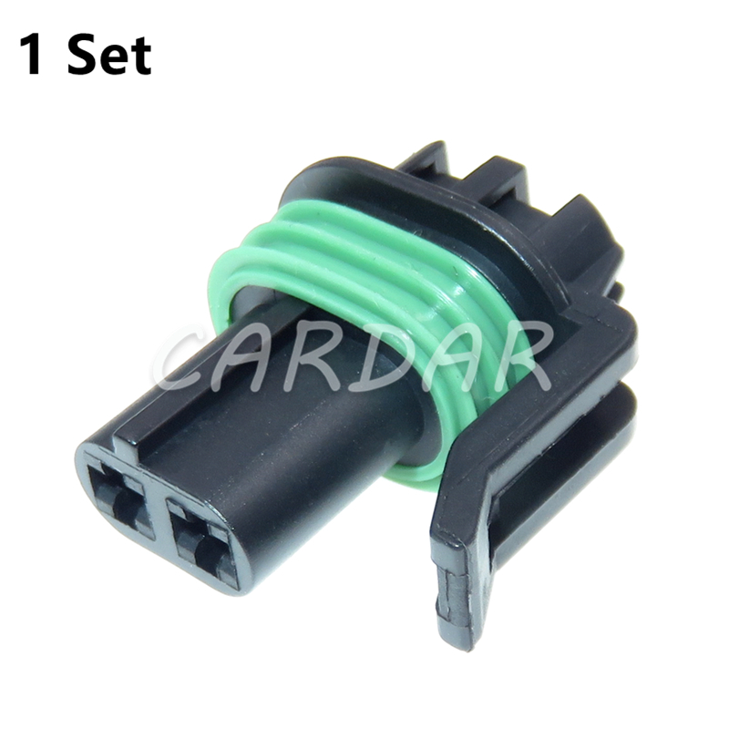 1 Set 2 Pin 3.5 Serie Auto Kabel Bedrading Plug Waterdichte Connector Automotive Bedrading Verzegelde Socket: Default Title
