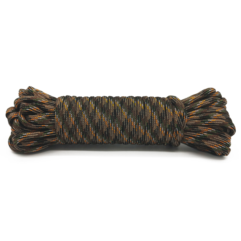 Cuerda de paracaídas de supervivencia, 7 núcleos, 550lb, 30m de diámetro, 4mm, accesorios de tienda para hacer cordón, pulsera, Collar de perro, Idea de: Plata / 31 m