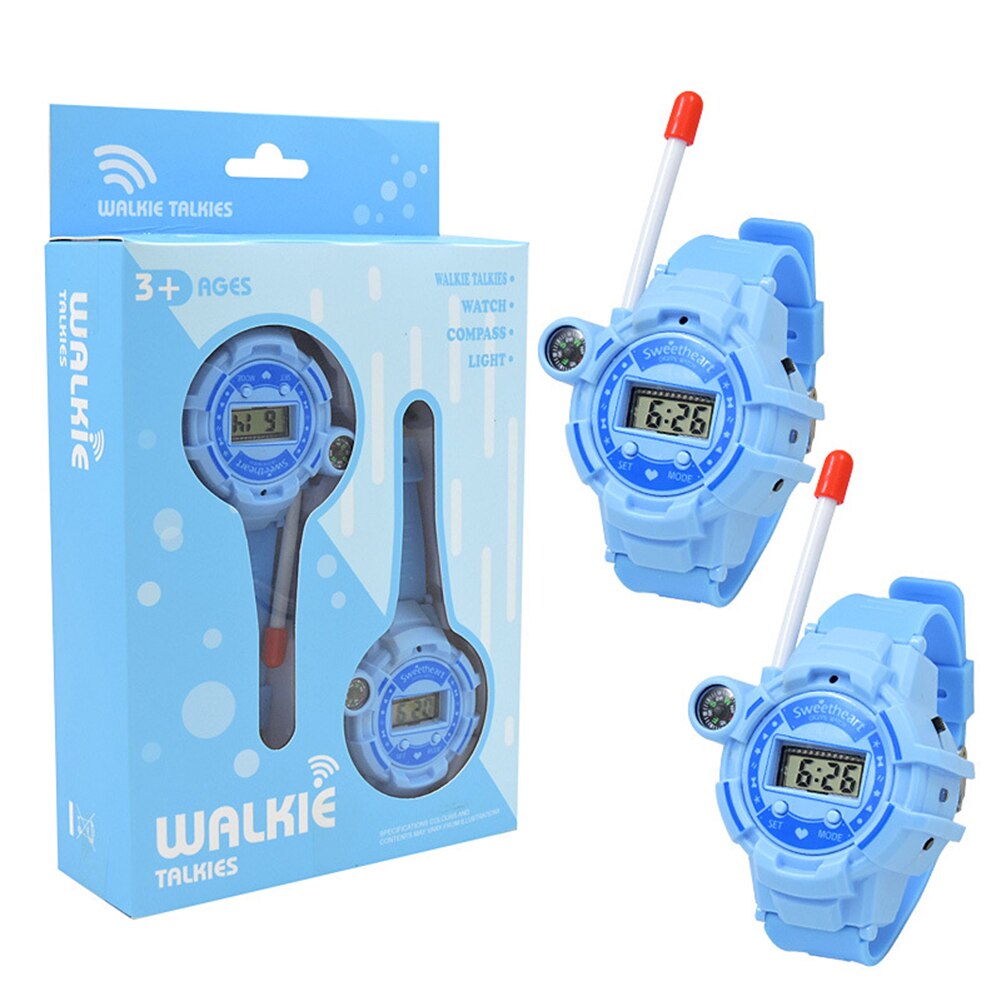 Lange Afstand Oproep Interactieve Kinderen Speelgoed Walkie Talkies Kind Kids Horloges Twee-weg Radio Interphone Telefoon Speelgoed 2 stuks