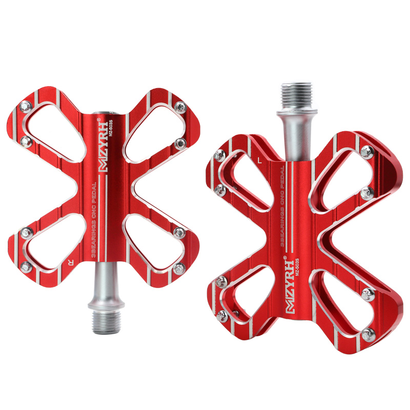 MZYRH 724 503S 505S Bicycle Pedal Ultralight Non-Slip MTB Pedals Aluminum Alloy Flat Applicable Waterproof Bicycle Parts