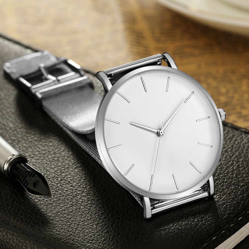 Minimalistisk ur reloj hombre ure til mænd relogio masculino montre homme man orologio uomo herre relojes para horloges mannen