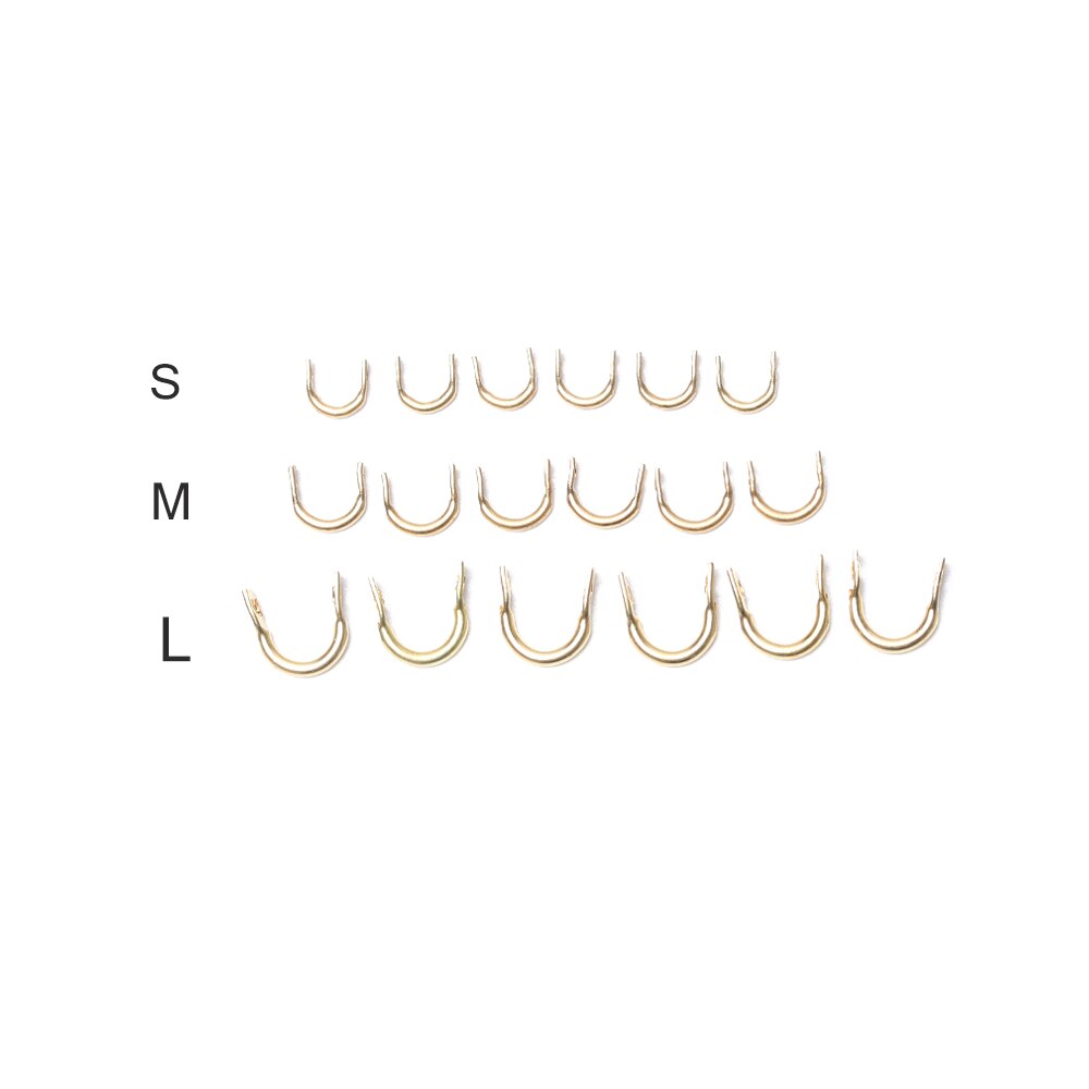 50 Pcs -Spin Clevises Spinner Spin Messing Diy Spinner Aas Spinner Vissen Lokt Accessoires Clevis Visgerei