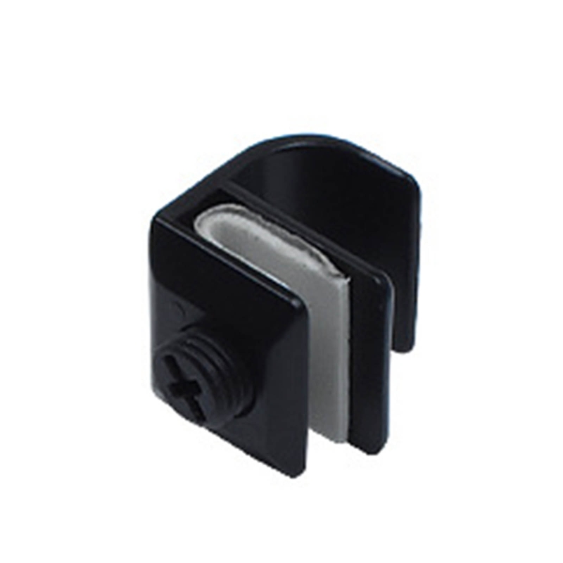 Glass Door Handle/Clamp Glass Showcases Cabinet Drawer Metal Pulls No Drilling