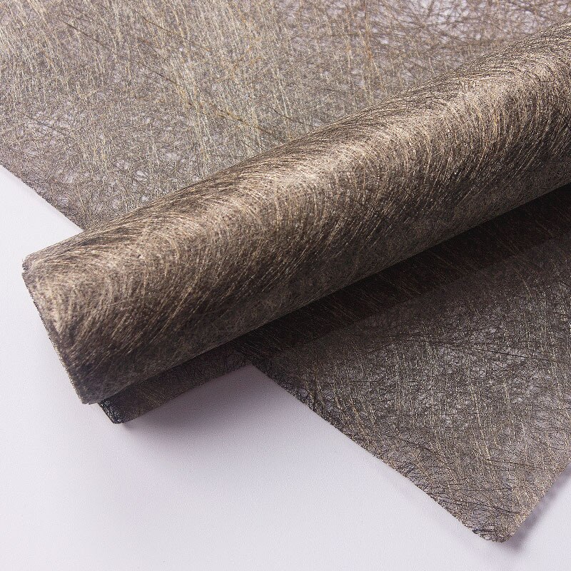 2 Sheets Bouquet Packaging Craft Silk Paper Wedding Party Box Decorative Materials DIY Flower Art Crafts Paper Ornament: Coffee