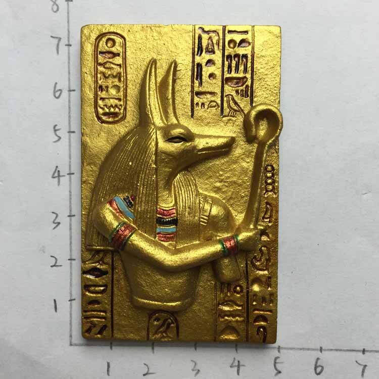 Egyptiske indretningsmagneter til kunsthåndværk 3d harpiks egypten turist køleskabsmagnet souvenir køkkentilbehør dekoration hjem: 17