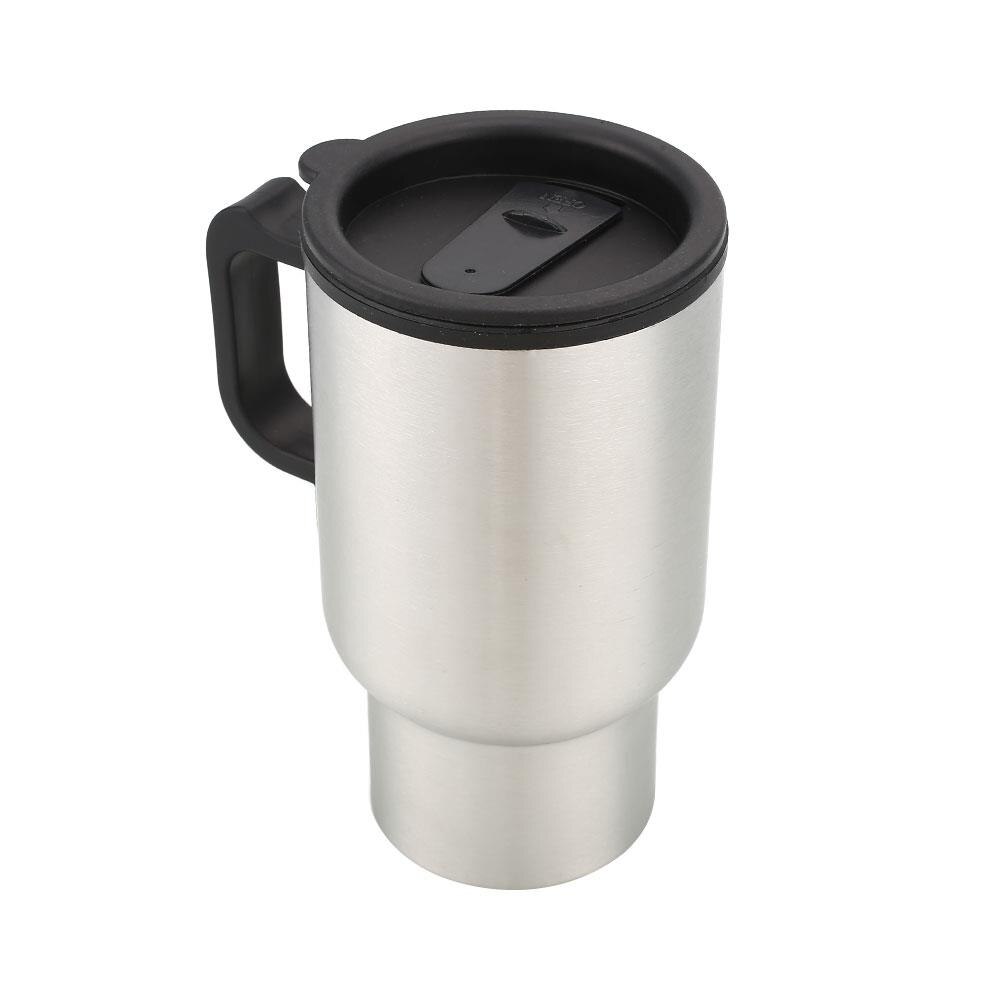 Tekopp isolerad bil termisk isolerad kopp termos uppvärmd vattenkokare mugg drycker kaffe 12v elektrisk