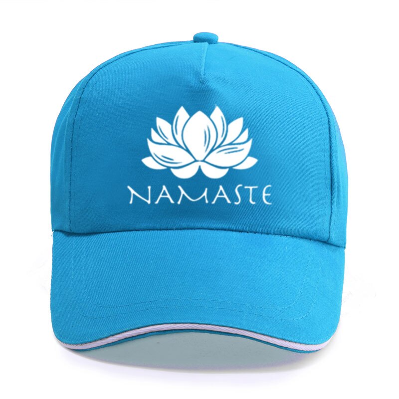 2020 Nuova Estate Namaste Stampa Berretto da Baseball Unisex Degli Uomini Delle Donne di Cotone Papà Cappello Cappelli di Snapback Trucker Cap Sole-Cappelli: 15