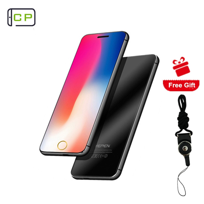 Marca originale YEPEN N2 mini telefoni cellulari ultrasottili di lusso con tastiera tocco MP3 Bluetooth da 1.67 "pollici ebraico