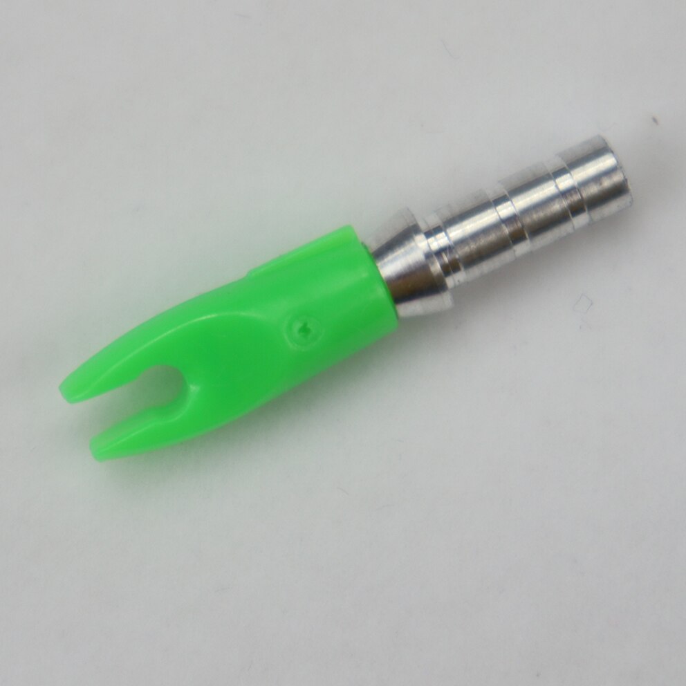 36pcs Arrow Pin Nocks Arrow Nock +Aluminum Pin For 4.2 mm 6.2 mm Carbon Arrow Shaft DIY Archery Accessories