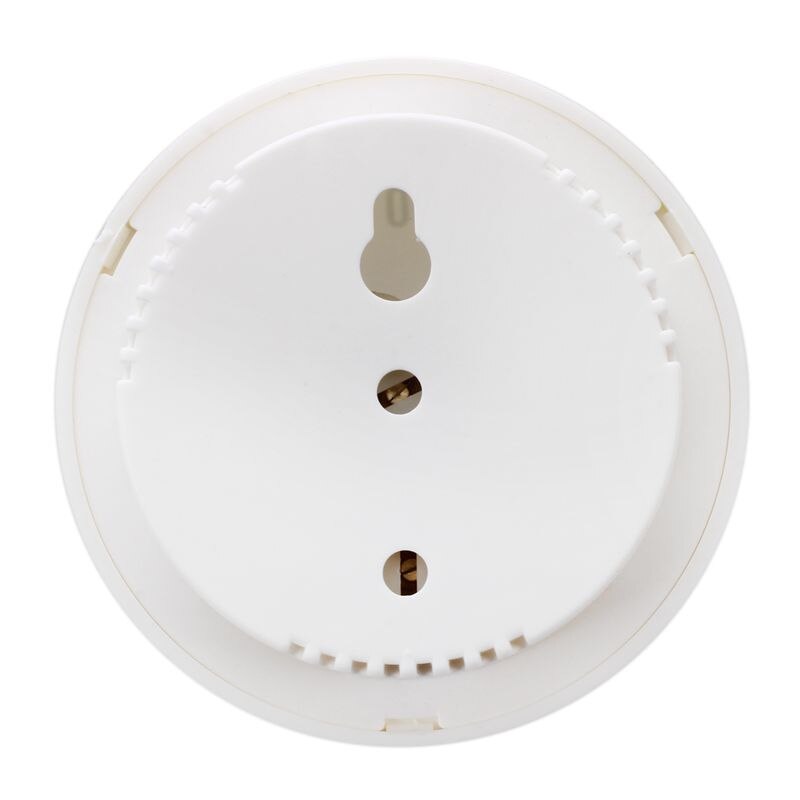 Termómetro higrómetro aguja dial redondo probador interior exterior blanco