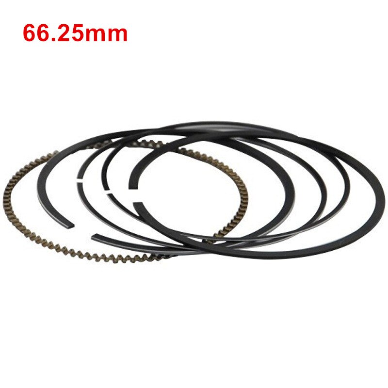 Motorfiets Zuiger Ringen Kit Voor Suzuki DR200 DR200SE 1986 SP200 DF200 RV200 Boring 66Mm 66.25Mm 66.5Mm Std + 25 + 50: RING66.25MM