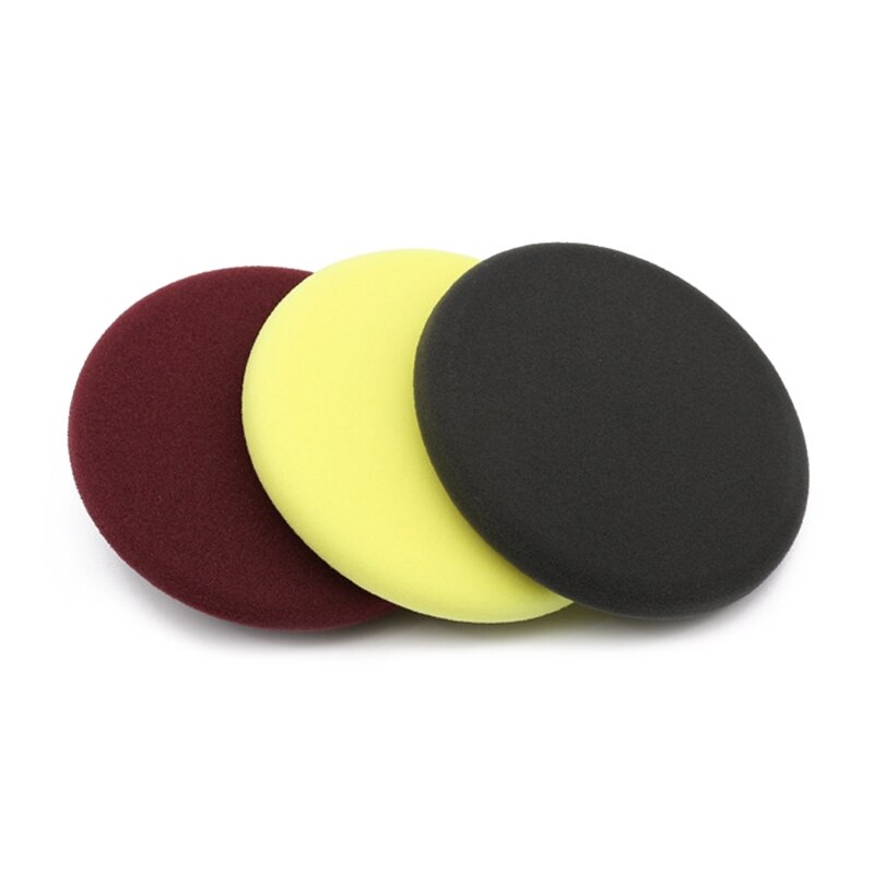 3 sztuk 6 "gąbka polerowanie pianką podkładki polerowanie podkładki podkładki sprężynujące piękno samochodu B36B
