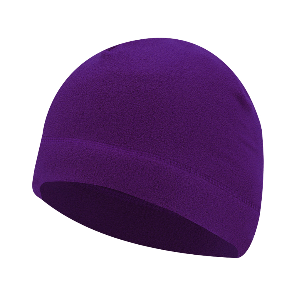 Winter Beanie Knitted Hat for Women Men Boys Girls Crochet Hat Solid Color Unisex Autumn Beanies Cap Running Ski Bonnet Caps: Purple