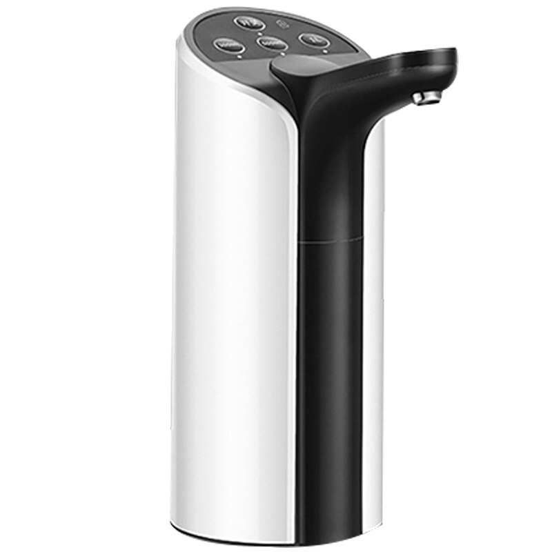 Botique-Automatische Elektrische Draagbare Waterpomp Dispenser Gallon Drinking Fles Schakelaar Voor Water Pompen Apparaat Voor Outdoor Home: White