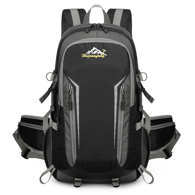 30L Water Resistant Travel Backpack Camping Hiking Laptop Daypack Trekking Climbing Back Bags For Men Women Hiking Supplies: black color