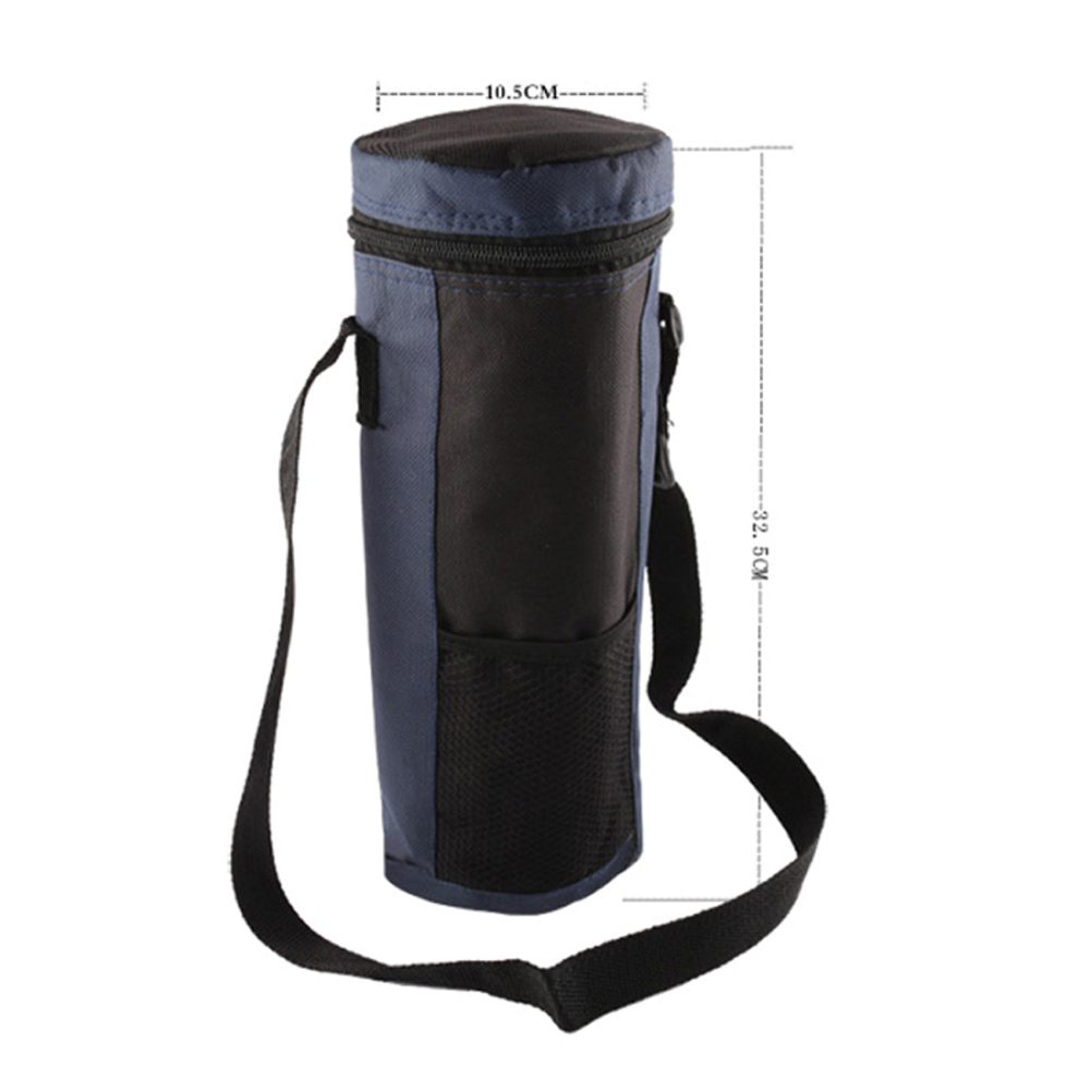 Wasser Flasche Kühler Tote Tasche Universal- Wasser Flasche Tasche Hohe Kapazität Isolierte Kühltasche draussen Reisen Camping Wandern