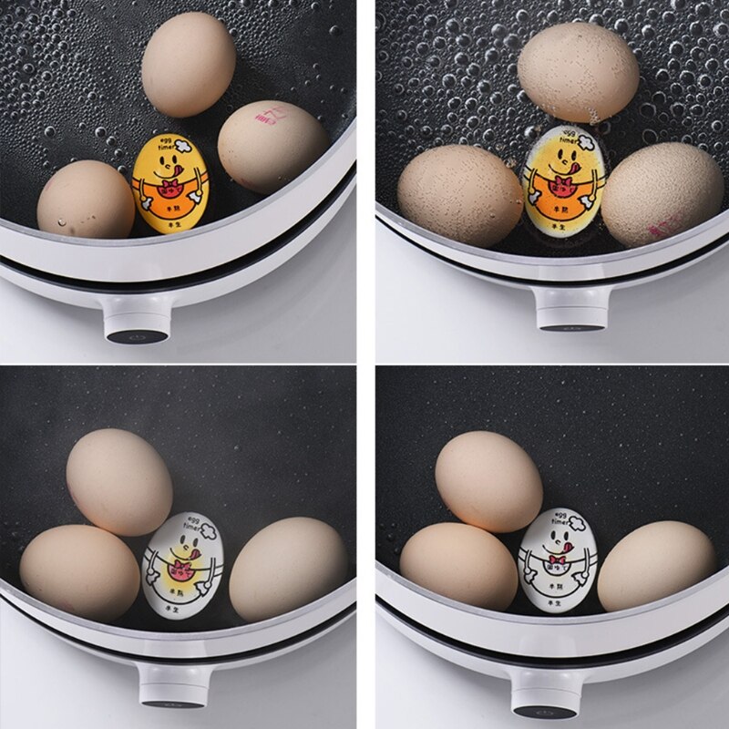 Egg Timer Sensitive Hard &amp; Soft Boiled Color Changing Indicator Tells When Eggs are Ready Kitchen Tools Gadgets