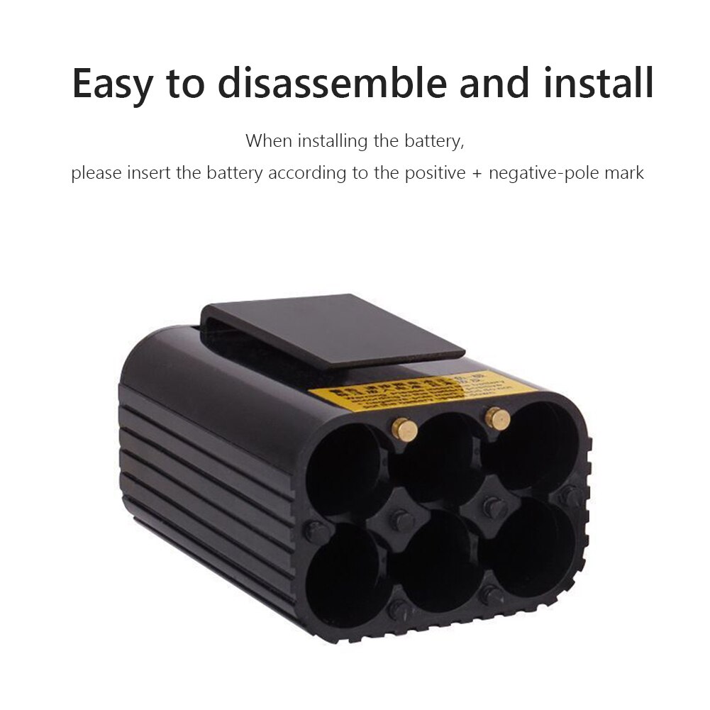 Battery Box 18650 With Switch And Cover Battery Holder 6 8.4v Usb 5v Output Support Charging Box Mobile Power
