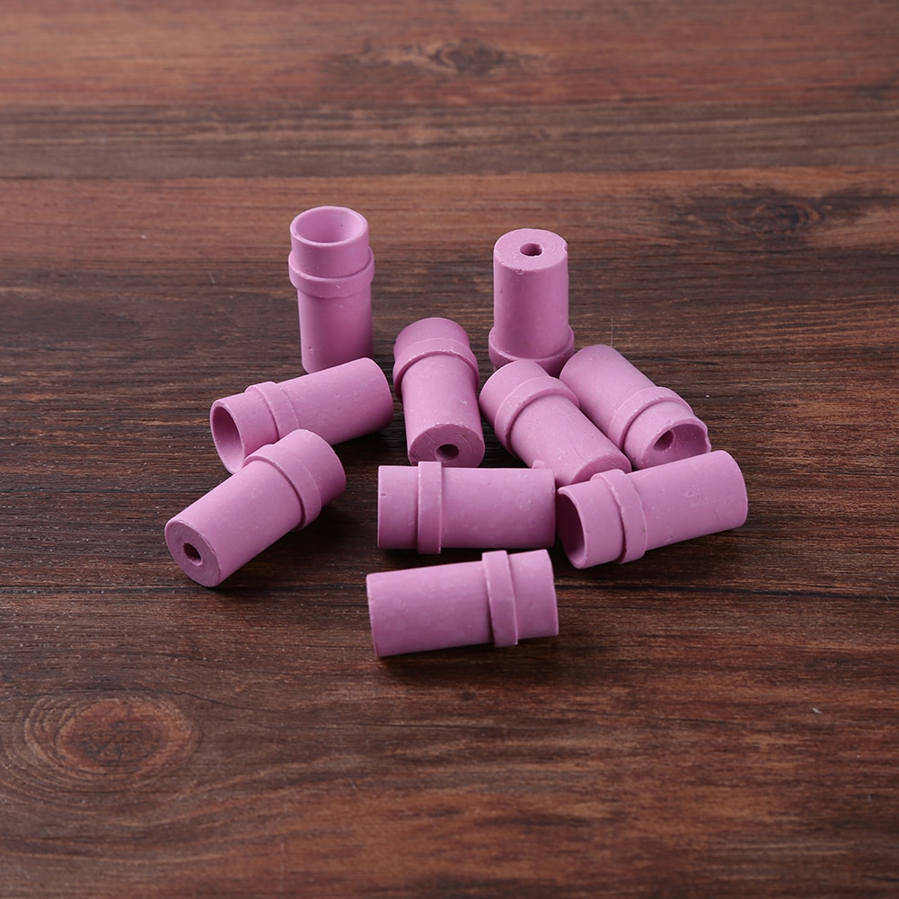 10pcs Ceramic Sandblast Nozzle Air Sandblaster Tips Pneumatic Blasting Accessories Abrasive Blasting Sandblast Cabinet Tool