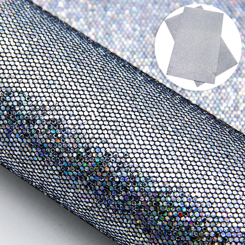 20*34cm tykke glitter støt tekstur kunstskinn stoffark til å lage håndlagde øredobber sløyfer ,1 yc 9915: 1099770002