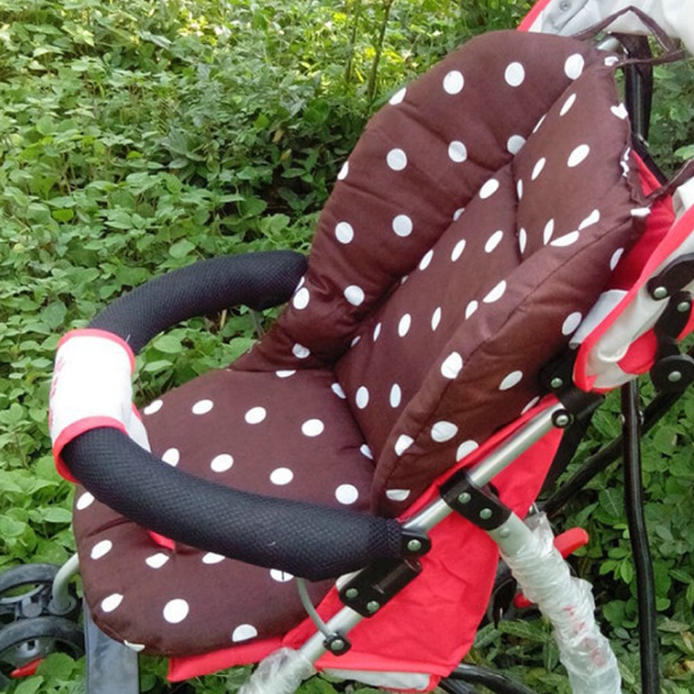 Dubbelzijdig Baby Baby Wandelwagen Seat Kinderwagen Kussen Katoen Mat 2 Maten Pram Padding Liner Kussen Auto Zitkussen cover