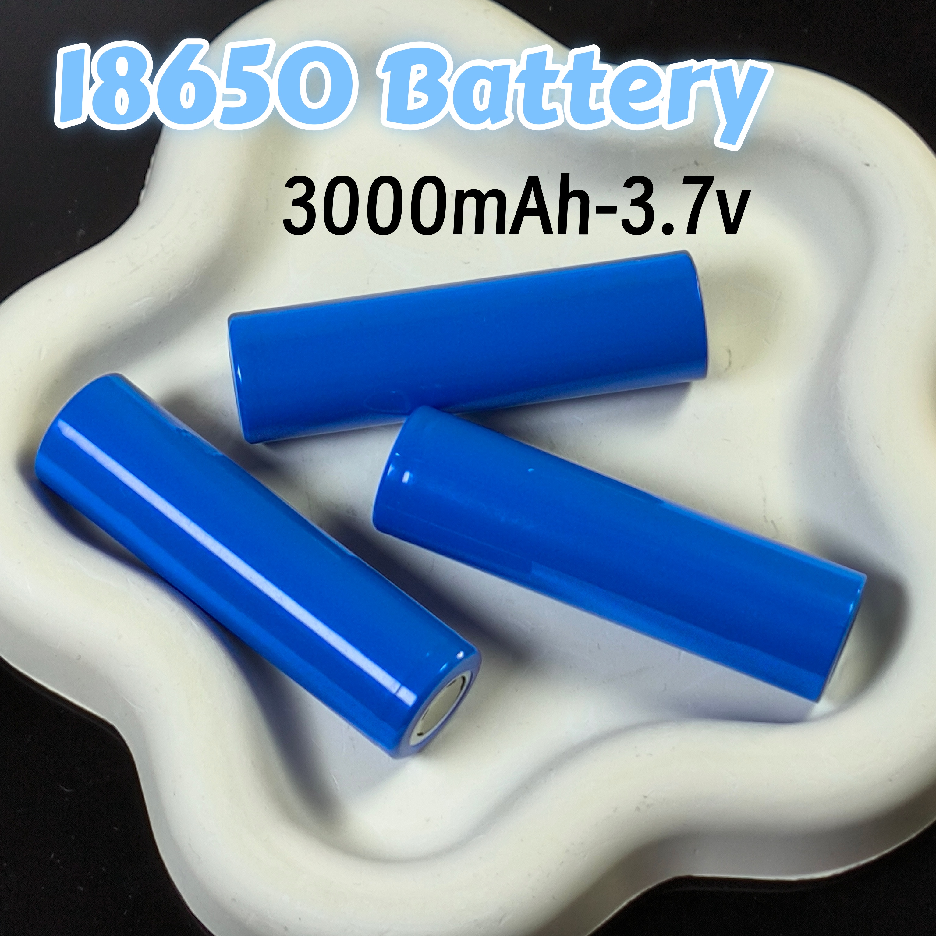Rechargeable 18650 Li-ion Battery 3.7V 3000mAh High Capacity for Electronic Devices