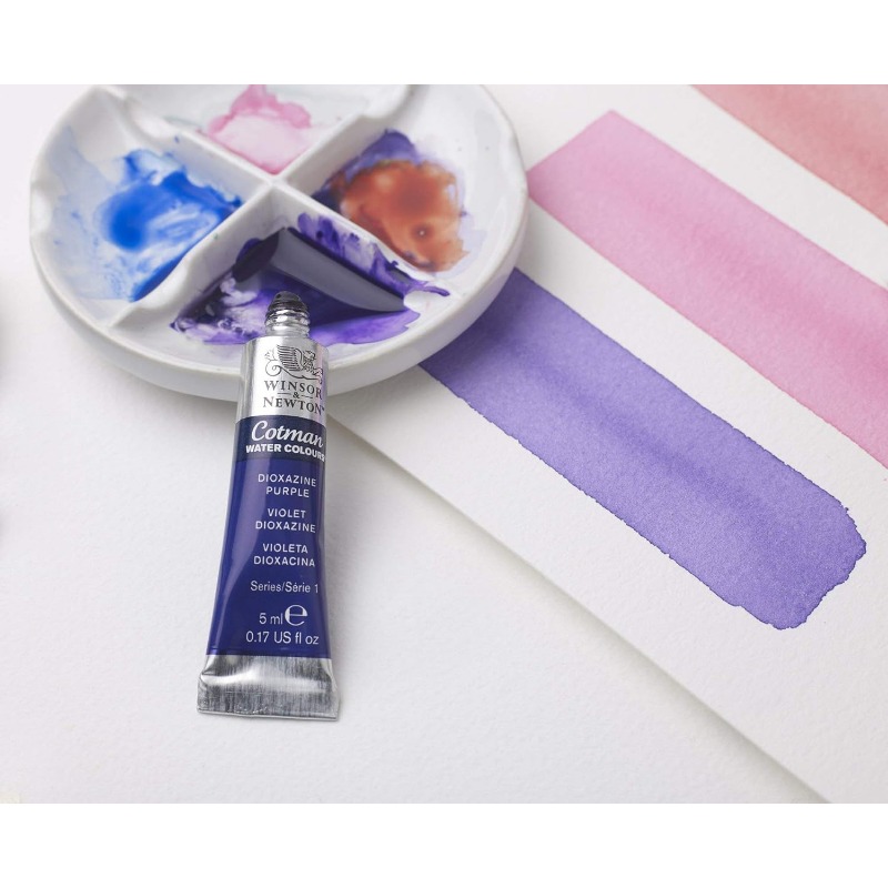Winsor & Newton Cotman Juego de pintura de acuarela 10/20 colores, tubos de 5 ml (0,17 oz) Alta transparencia que proporcionan una excelente resistencia a la luz