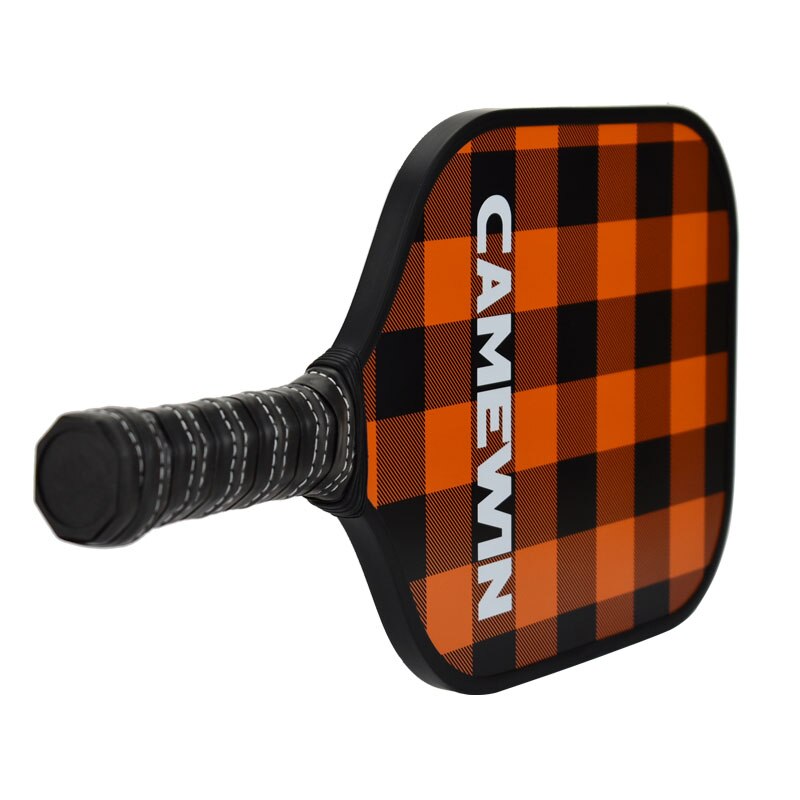 Pickleball paddel, grafit pickleball racket med polymer honeycomb komposit kärna ultra kudde 4.25in grepp kant bunt