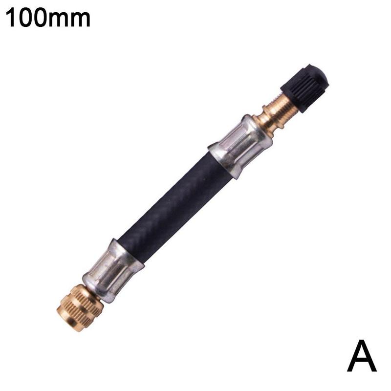 Opblaasbare Buis Verlengstuk Diverse Gevlochten Flexibele Slang Ventiel Rubber Slang Staaldraad Auto Wielen Band Ventiel Adapter: A