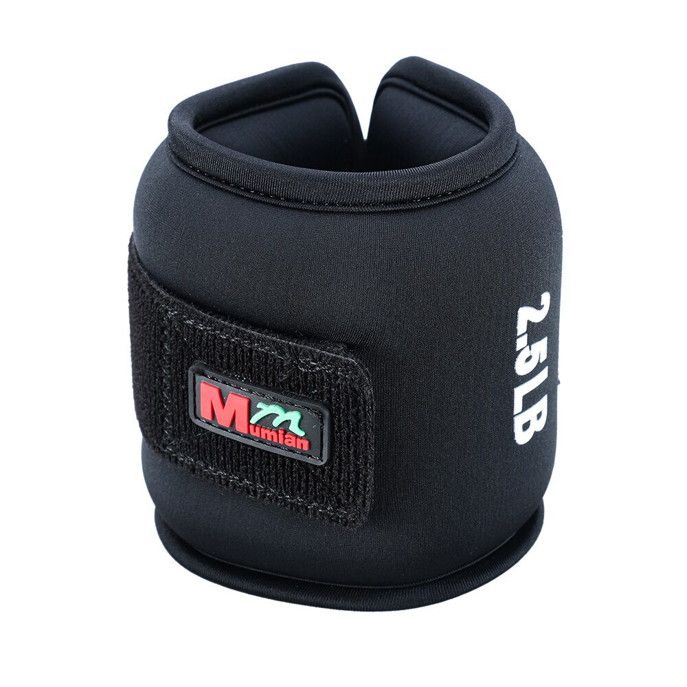 1PCS 2.5LB Bodybuilding Resistance Band D-ring Ankle Strap Bukle Gym Newest Material Thigh Leg Ankle Cuffs Power Weight Lifting: Default Title
