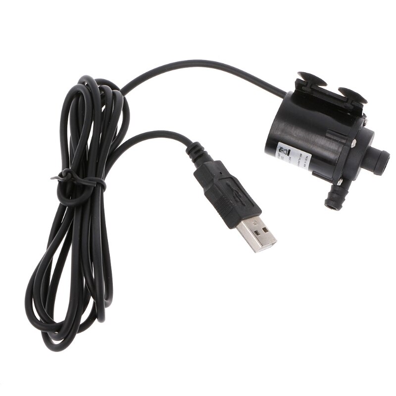 Mini USB DC5V Brushless Submersible Motor Water Pump For PC Water Cooling System