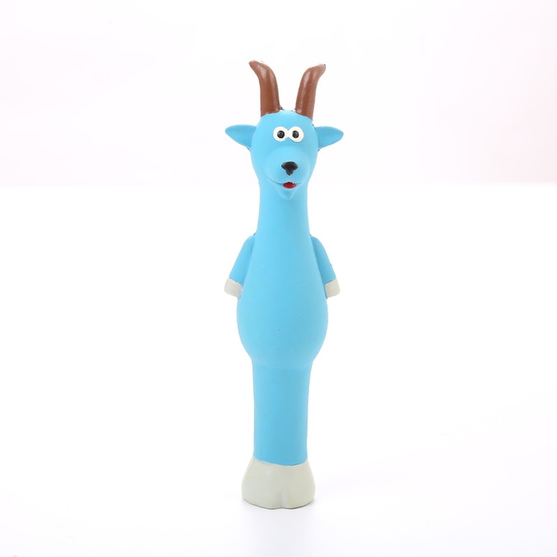 Hundegummi legetøj naturligt blødt gummi seigt slidstærkt hunde latex legetøj med squeaker hundelegetøj til små hunde