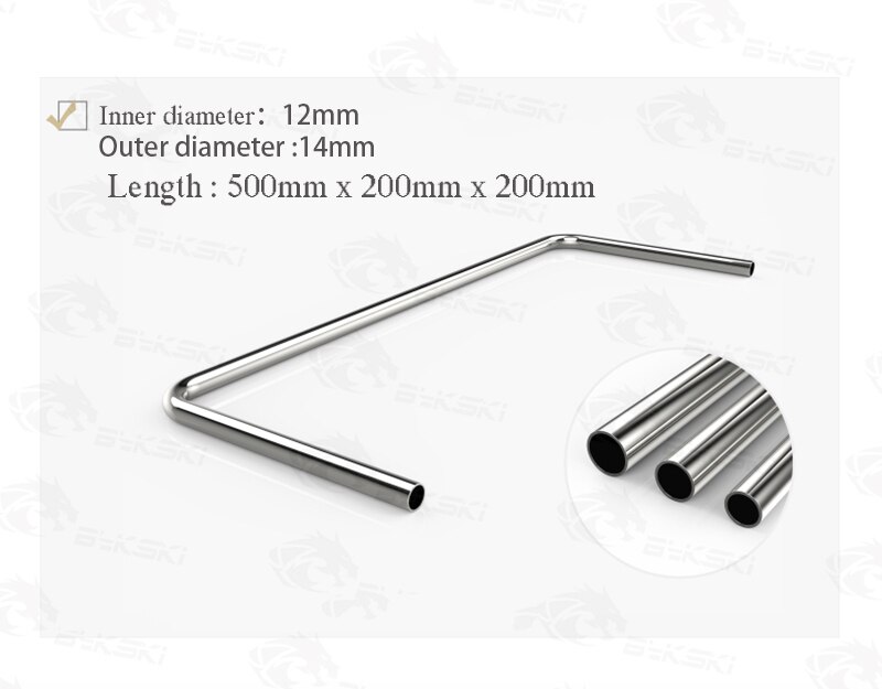 Bykski metallrör ( id12mm + od14mm ) + 1mm tjockl... – Grandado