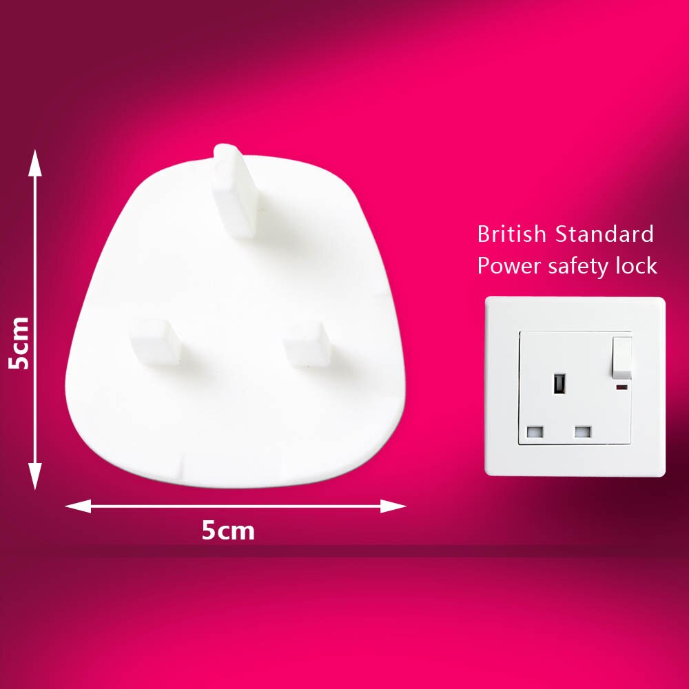 Electrical Safety UK Plug Socket Covers Safety Socket Cover Set