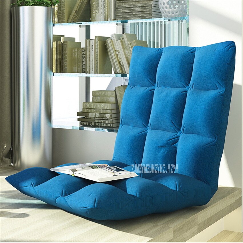 N818 Woonkamer Meubels Moderne Eenvoudige Luie Sofa Enkele Tatami Opvouwbare Sofa Balkon Slaapkamer 6-Gear Verstelbare Floor Sofa