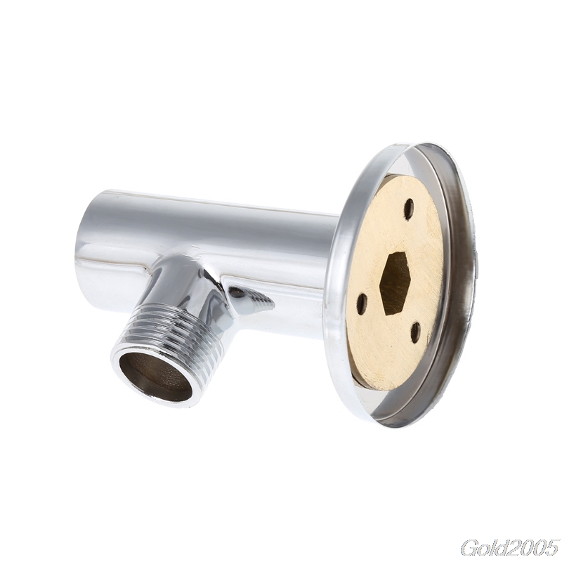 Chrome Douche Arm Flens Houder Messing Slang Connector Wall Mount Zuignap G25 Rental &amp;