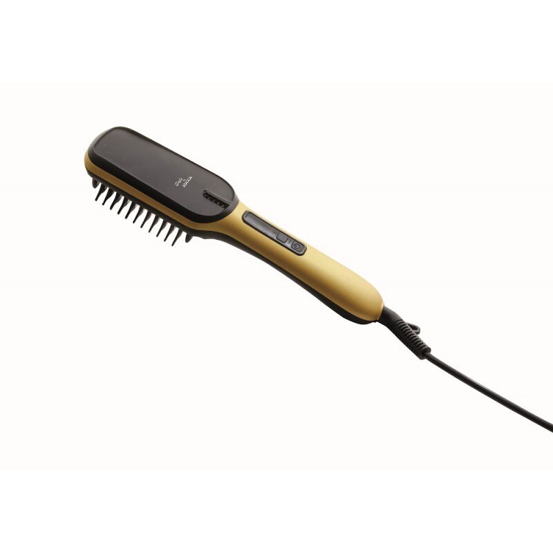 CEPILLO ALISADOR IÓNICO JOCCA. ALISADOR ELÉCTRICO DE PELO . CEPILLO PLANCHA DE CABELLO. PEINE PORTÁTIL ANTIESTÁTICA
