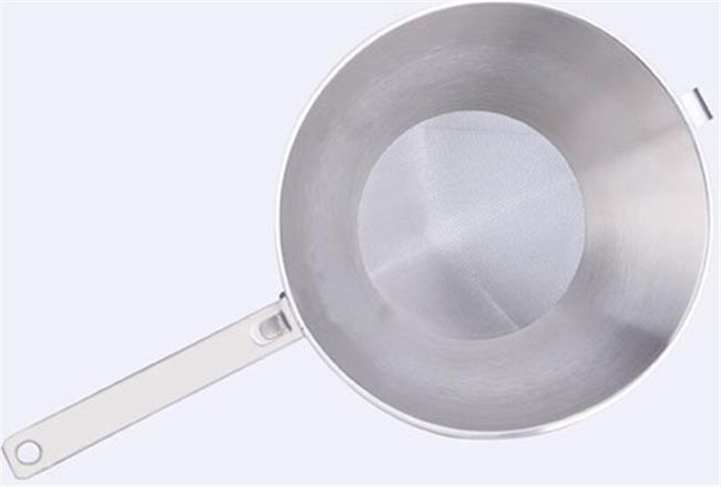 Bar Tool 304 Stainless Steel Slip Yarn Mesh big Funnel with handle Conical Filter Cone Funnel Shot coffee residue Filter Screen