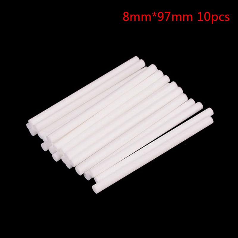 10 teile/satz Luftbe feuchter Filter Wattes täbchen Kern USB Luft Ultraschall Luftbe feuchter Aroma Diffusor Ersatz Baumwolle Schwamm Stick: Indigo