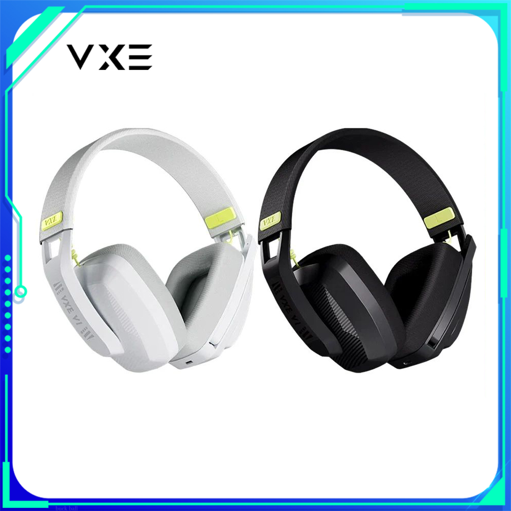 VGN VXE Sirene V1 Wireless Headset Zwei Modi Bluetooth 5.3 2,4G FPS Gaming Headset Kopfhörer Niedrige Latenz Leichtes individuelles