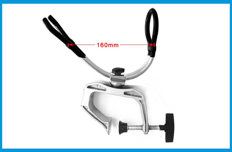 BQKOZFIN 2-Pack Fishing Rod Holders For Boats & Kayaks - 360° Adjustable, Power Lock, Aluminum Alloy, Easy Mounting